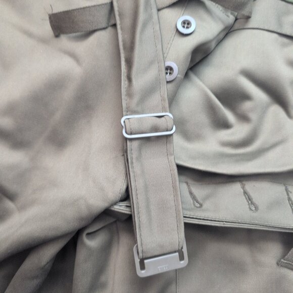 Austrian Military Surplus Lined Overalls, Olive Green/RAL7013 34 waist - Picture 5 of 10